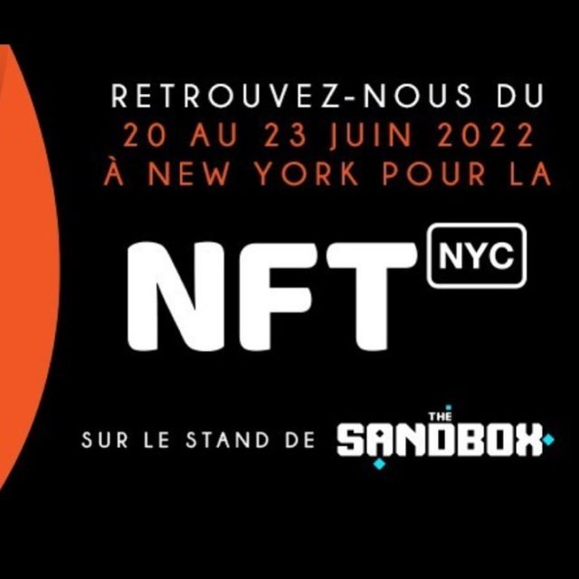 You can find us @nft_nyc on @thesandboxgame booth from 20 to 23th of June 2022 and we will show you what we call the French Touch ! #metaverse #nftnyc #frenchagency #sandbox #voxels
