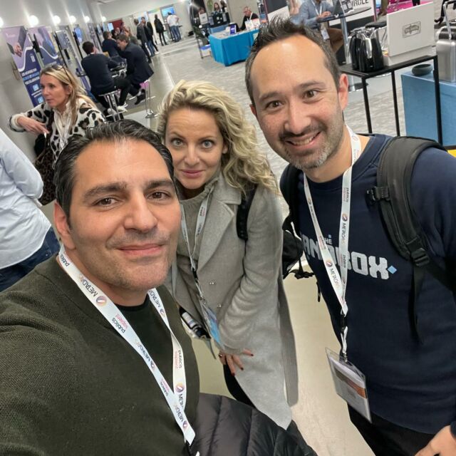 Great day at Metadays in Paris with partners and friends : Sebastien Borget @thesandboxgame stephane boukris @stephaneboukris @xsioroff @coinhousefr #metaverse #web3agency #france