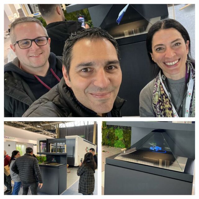 Really happy to help DowAksa to enhance his booth with Hologram for the JEC World , the leading international composite show 2023 from 25-27 in Paris Nord Villepinte.
We like to see you smile Irem :)

If you want to know more about our hologram solutions for your events, showrooms, stores, digital assets, nfts... visit : https://www.hologram-studio.fr

#hologram #events #xl4 #xl3
