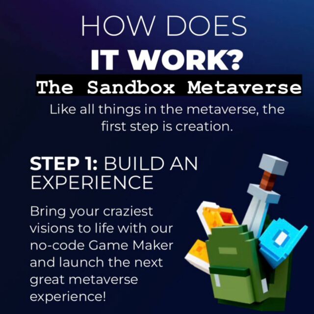 Enter the Metaverse with Us @thesandboxgame ! #web3 #metaverse #voxelworld #thesandbox