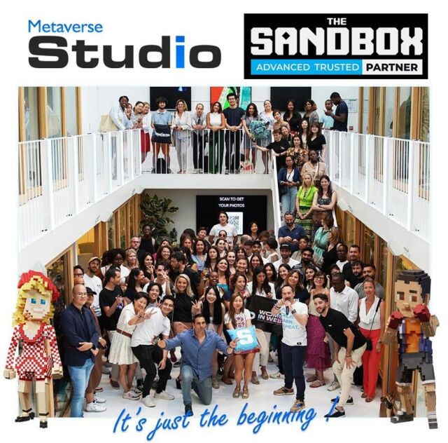 😎 Metaverse Studio is now a THE SANDBOX ADVANCED TRUSTED PARTNER !

💖 Thank you for your Trust @thesandboxgame 

If there is people in my Instagram that still believe that Metaverse is dead just contact me, you maybe missed something ;)

🤛 Special Thanks to my team Metaverse Studio / Interactive Studio - that create for more than 2 years on this metaverse and it's really kool to be considered as expert on it :)
 With more than 12 games developed on the platform for clients and our IPS , thousands of avatars, buildings, assets...And Billions of Voxels !!!! #thesandbox #trustedpartner #metaverse #gaming #web3 #paris #france #games #videogames