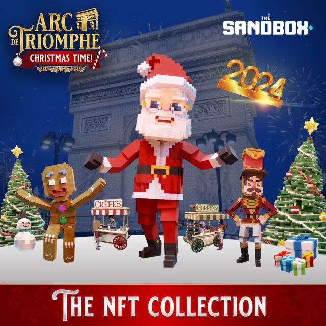 We are very happy to show you our new nft collection for Christmas @thesandboxgame Have a look @sebastienborget and team :). Link in bio.
#nft #christmas #sandbox