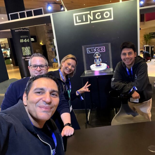 Holograms for @mylingo.io during @theparisblockchainweek to engance their booth we created a nice animation of their Mascot and an short explanation about the rewards you can have when you stake #Lingo token using holographic pyramid and holographic rotor.
Soon we will show you the making off :)
#lingo #web3 #holograms #token #crypto #booth #parisblockchainweek