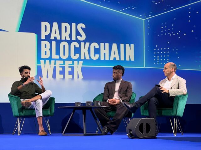 Some videos and pictures of @theparisblockchainweek 2023 we had the chance to listen some conferences and to help some clients and partners like @mylingo.io or @thesandboxgame @carrouseldulouvre @timdraper @meetthedrapers @king @cryptomegan #paris #parisblockchainweek #2024 #blockchain #conferences #networking #web3 @crosstheages @sami_chlagou @partouchelab