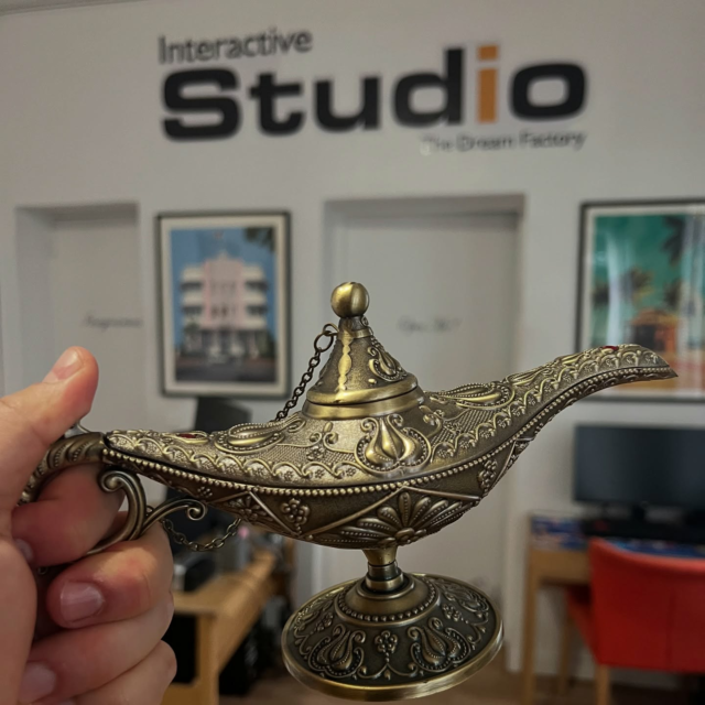“Make a wish… We create it.”
Once upon a pixel, a lamp held not just a genie—but the spirit of limitless creativity and innovation.
This genie doesn’t offer three wishes… It delivers immersive campaigns, mind-blowing FOOH, next-gen holograms, AI storytelling, amazing webdesign, and SEO that ranks like magic.

At Interactive Studio, we don’t follow trends—we conjure them.
From idea to execution, we’re the digital genie you’ve been looking for.

Rub the lamp. Let’s create the impossible.

#MakeAWish #InteractiveStudio #CreativeGenie #FOOH #Holograms #ARVR #Metaverse #Webdesign #SEOExperts #AIStorytelling #DigitalMagic