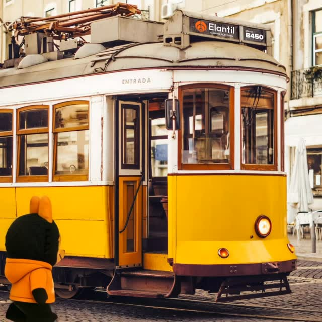 We’re proud to unveil our latest creation for the iGaming platform ELANTIL @elantil_platform at @sbc_events Lisbon 2025.
For this special occasion, we brought ELANBUBU, the brand’s mascot inspired by the trendy Labubu universe, to life through cutting-edge AI animation.

In the video, ELANBUBU takes the iconic Lisbon tramway on its way to the exhibition – a playful journey that sets the tone for a dynamic and fun experience. Visitors attending the event will even have the chance to take home their very own lucky ELANBUBU plush toy as a unique giveaway.

With this project, we combined AI creativity, storytelling, and brand engagement to create a mascot that not only entertains but also connects with the audience in a memorable way. #elantil #sbc #sbclisbon2025 #mascot #ai #igaming #marketing