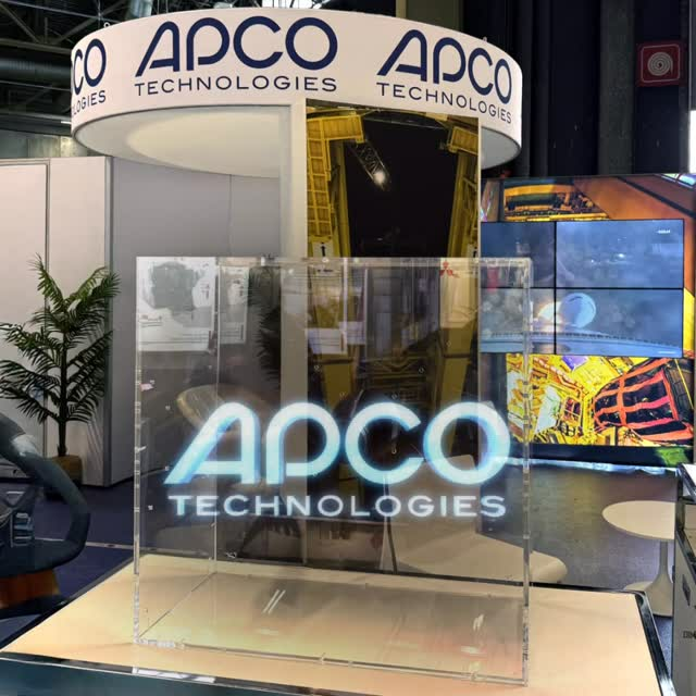 We are supporting Apco Technologies, a Swiss company specializing in high-precision mechanical and electromechanical systems, at the World Nuclear Exhibition 2025, held at the Paris Expo Center from November 4 to 6.

For this major international event, Interactive Studio is creating a hologram of Apco Technologies’ mechanical bridge, displayed on HoloRotor Pro holographic fans, offering an immersive and innovative showcase of Swiss engineering excellence. #hologram #3d #mechanics