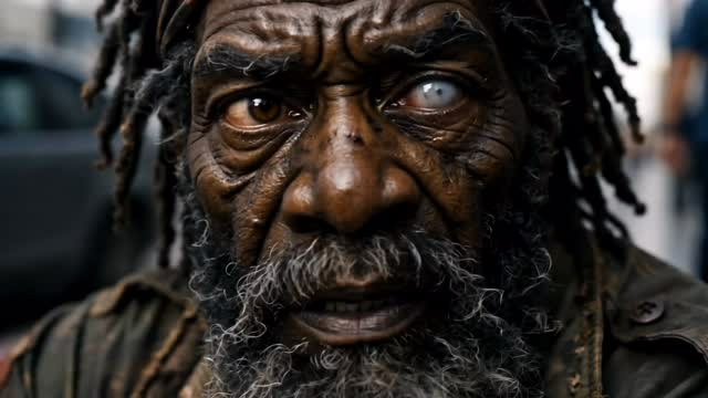 Meet Marvin Beauregard, homeless leaving on Hollywood Boulevard in Washing Dreams ! #ai #aiactor #washingdreams #avatar #cinema